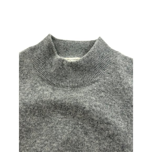 Louis Roth Men’s Vintage 100% Cashmere Sweater Grey M Long Sleeves Crewneck - Picture 7 of 8